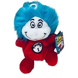 NWT 6" Universal Studios Dr. Seuss Thing 1 Plush